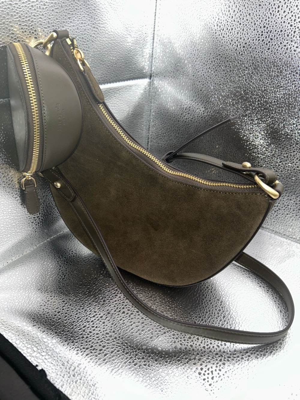 Kate Spade Duo Suede Crossbody Bag - Picture 3 of 10